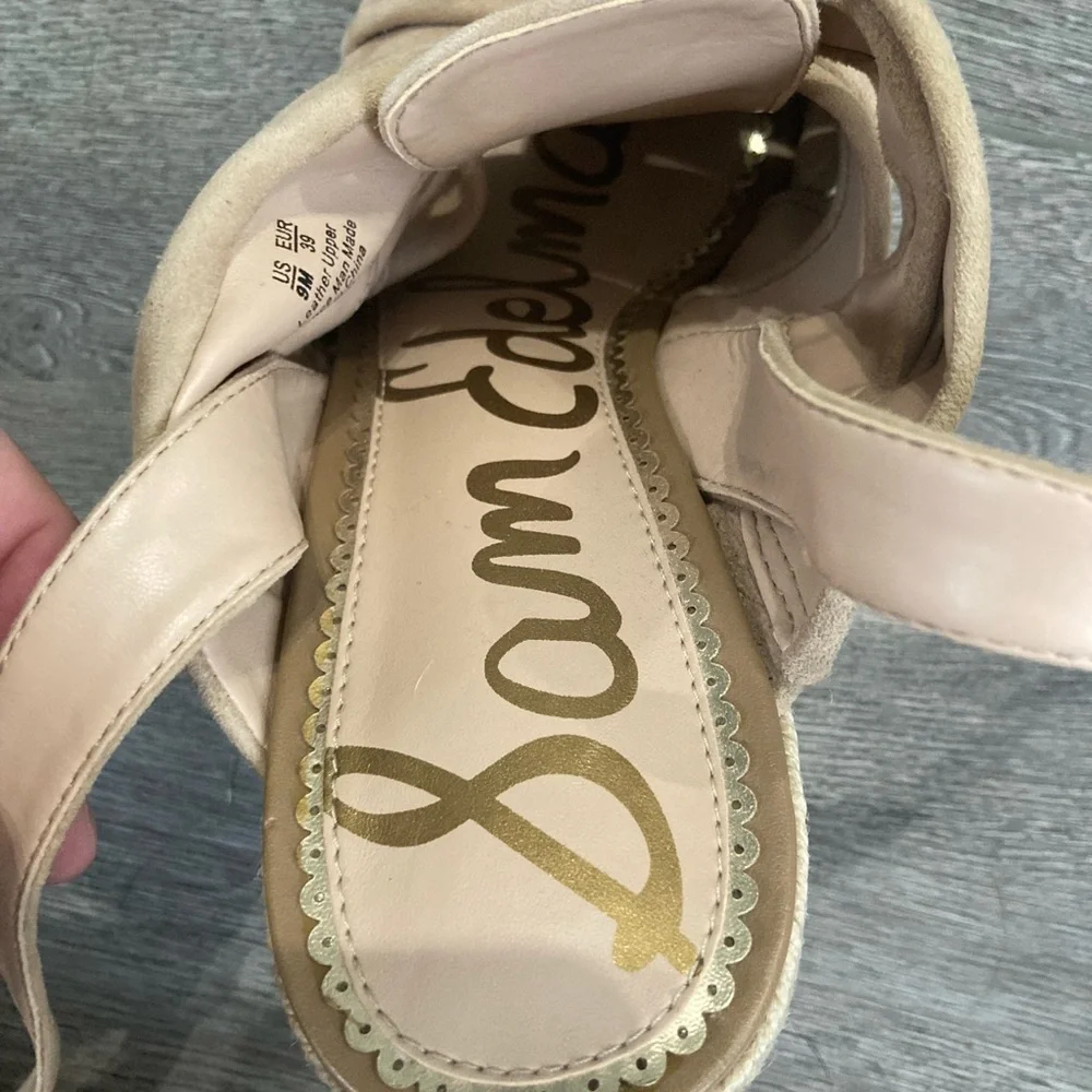 Sam Edelman Awan Wedge Espadrille‎ Sandals Size 9. - Picture 5 of 6